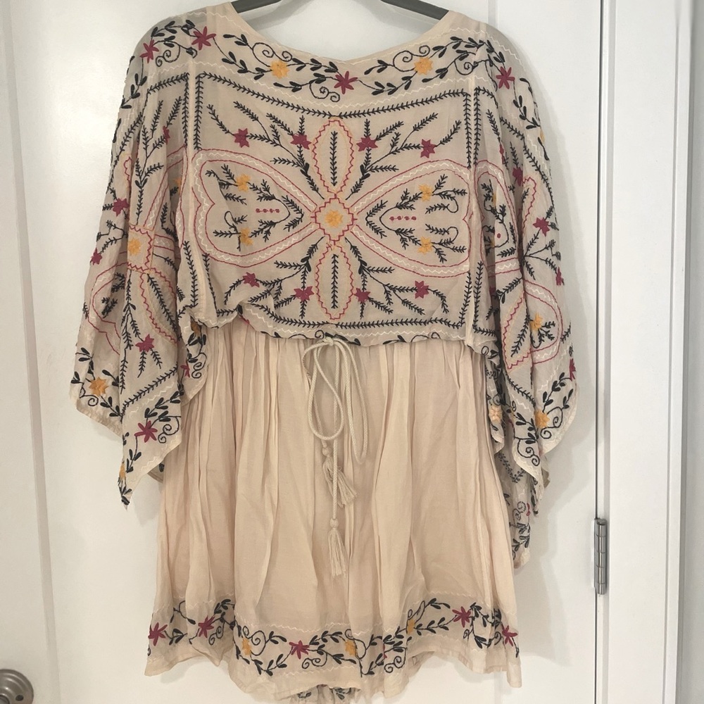 Free People Embroidered Dress